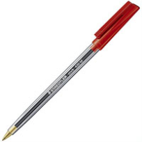 PEN STAEDTLER STICK 430 FINE POINT RED