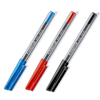 PEN STAEDTLER STICK 430 FINE POINT RED