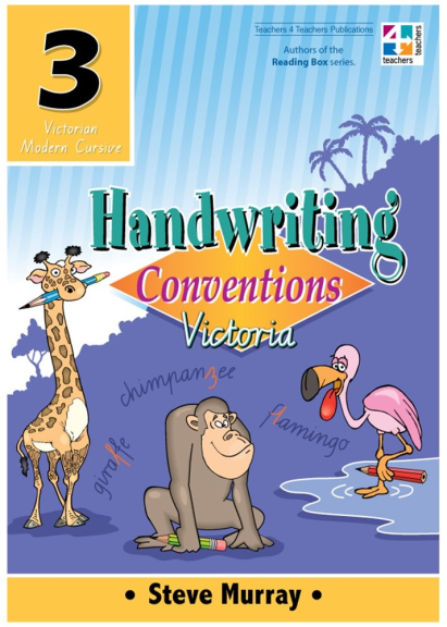 HANDWRITING CONVENTIONS VIC BOOK 3