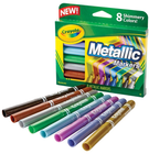 CRAYOLA METALLIC MARKERS BOX 8