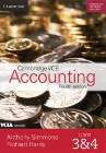 CAMBRIDGE VCE ACCOUNTING UNITS 3&4 TEXTBOOK + WORKBOOK + EBOOK 4E BUNDLE