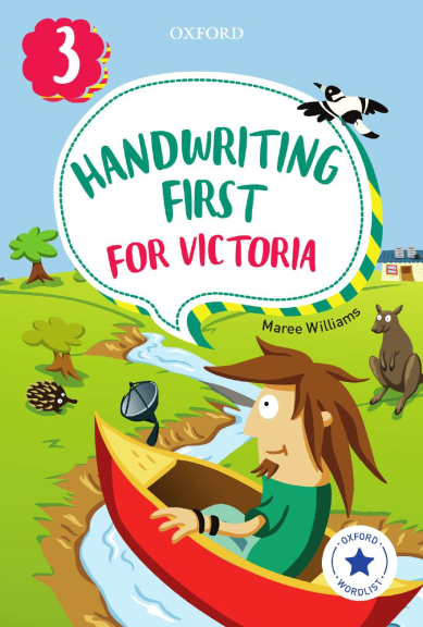 HANDWRITING FIRST FOR VICTORIA BOOK 3 2E