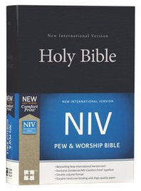 NIV PEW AND WORSHIP BIBLE BLUE (BLACK LETTER EDITION) 