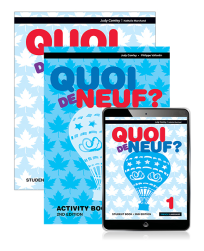 QUOI DE NEUF? 1 STUDENT BOOK + EBOOK + ACTIVITY BOOK 2E