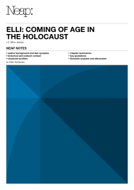 NEAP ENGLISH NOTES: ELLI COMING OF AGE IN THE HOLOCAUST