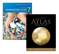 JACARANDA HUMANITIES ALIVE 7 VICTORIAN CURRICULUM 2E LEARN TEXTBOOK & JACARANDA ATLAS 9E