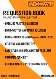 PE QUESTION BOOK VOLUME 1: STUDY DESIGN QUESTIONS