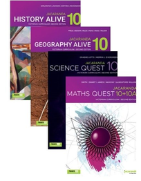 JACARANDA YEAR 10 VALUE BUNDLE VICTORIAN CURRICULUM