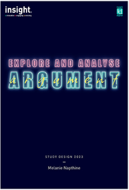 INSIGHT EXPLORE AND ANALYSE ARGUMENT STUDENT BOOK + EBOOK