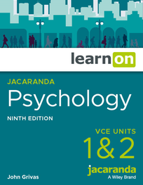 JACARANDA PSYCHOLOGY VCE UNITS 1&2 LEARNON EBOOK 9E (eBook only)