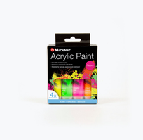 MICADOR ACRYLIC PAINT FLURO 30ML PACK