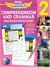 ABC READING EGGSPRESS COMPREHENSION & GRAMMAR YEAR 2