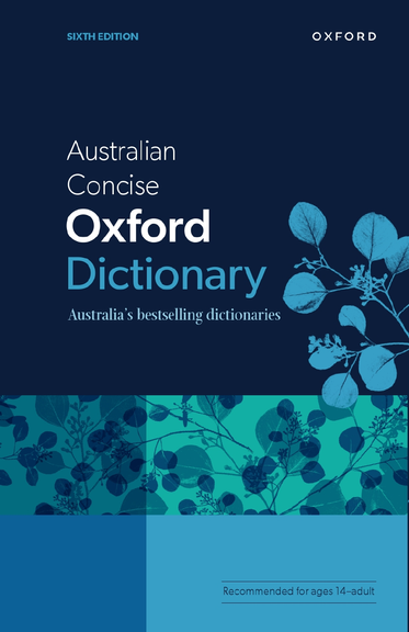 AUSTRALIAN CONCISE OXFORD DICTIONARY HARDBACK 6E