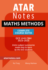 ATAR NOTES QUEENSLAND (QCE): MATHS METHODS UNITS 3&4 NOTES 2E (2023-2025)