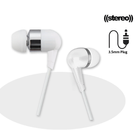 STEREO EARPHONES MINIJAC 3.5MM INPUT