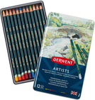 12 DERWENT ARTIST COLOUR PENCILS