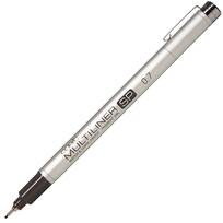 COPIC MULTILINER SP MARKER 0.7MM BLACK