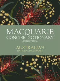 MACQUARIE CONCISE DICTIONARY NINTH EDITION PAPERBACK