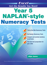 EXCEL NAPLAN STYLE NUMERACY TESTS YEAR 5