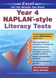 EXCEL NAPLAN STYLE LITERACY TESTS YEAR 4