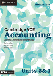 CAMBRIDGE VCE ACCOUNTING UNITS 3&4 TEXTBOOK + EBOOK 5E