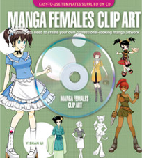 MANGA FEMALES: CLIP ART