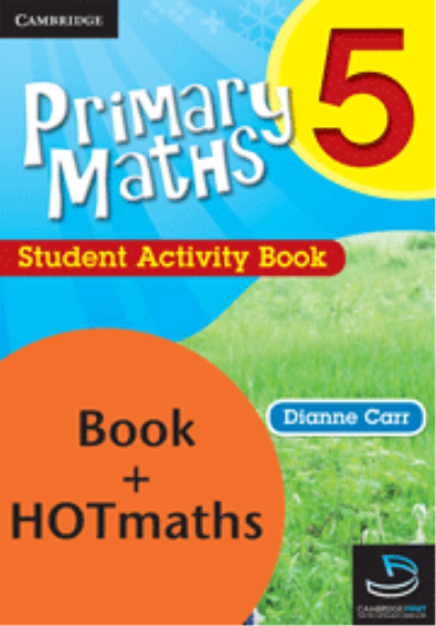 PRIMARY MATHS STUDENT ACTIVITY BOOK YEAR 5 + HOTMATHS BUNDLE