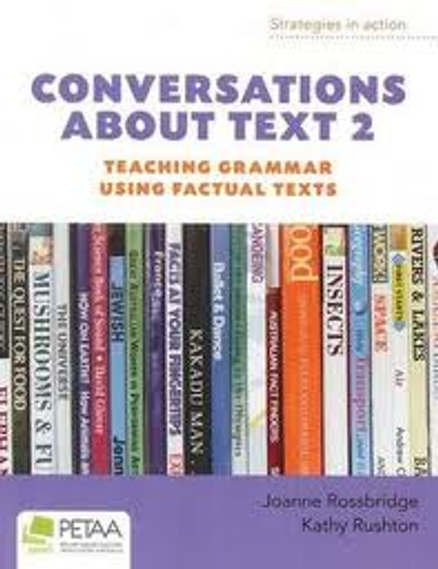 CONVERSATIONS ABOUT TEXT 2: TEACHING GRAMMAR USING FACTUAL TEXTS