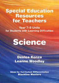 SPECIAL EDUCATION RESOURCES FOR TEACHERS - SCIENCE