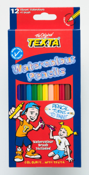 12 TEXTA WATERCOLOUR PENCILS