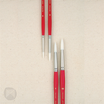 ROYMAC SERIES 907 NO. 12 PREMIUM ROUND WHITE TAKLON PAINTBRUSH