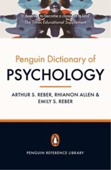 PENGUIN DICTIONARY OF PSYCHOLOGY