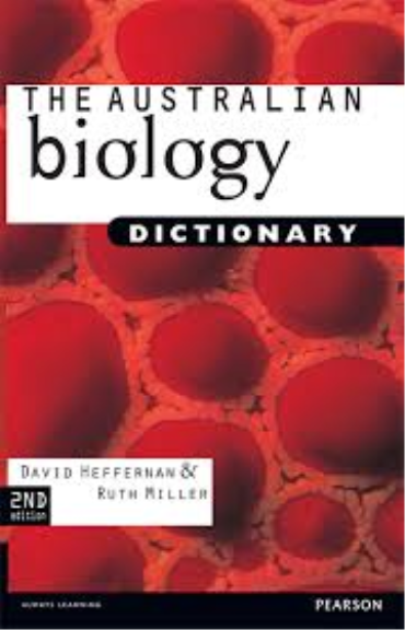 buy-book-australian-biology-dictionary-lilydale-books