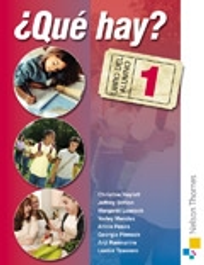 QUE HAY? LIBRO DEL ALUMNO 1 & CDS