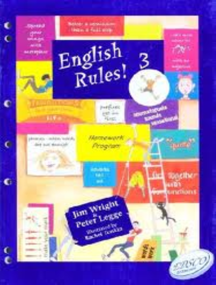 Buy Book - ENGLISH RULES! 3 | Lilydale Books