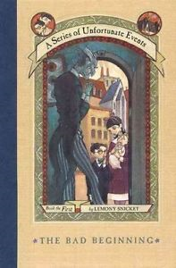 the bad beginning book by lemony snicket