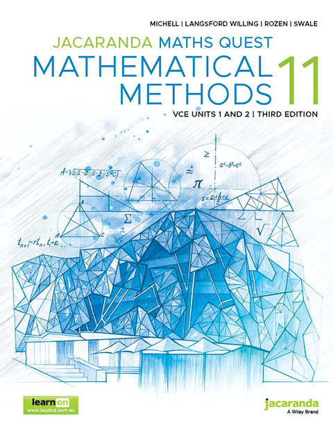 Buy Book - JACARANDA MATHS QUEST 11 MATHEMATICAL METHODS VCE UNITS 1&2 ...