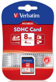 8GB SD HC MEMORY CARD CLASS 10 WITH ADAPTOR