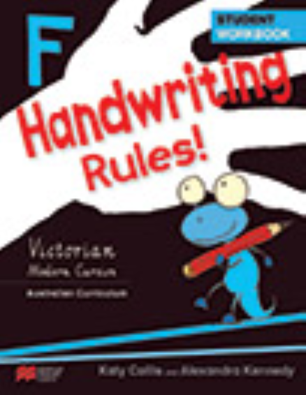 HANDWRITING RULES! VICTORIAN BEGINNER'S MODERN CURSIVE YEAR F 