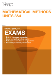 NEAP SMARTSTUDY EXAM: MATHEMATICAL METHODS VCE CAS UNITS 3&4