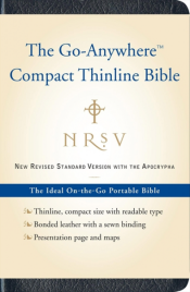 NRSV GO ANYWHERE COMPACT THINLINE BIBLE WITH APOCRYPHA