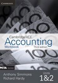 CAMBRIDGE VCE ACCOUNTING UNITS 1&2 WORKBOOK 3E