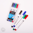 MICADOR WHITEBOARD ASSORTED PENS 1MM CASE OF 4