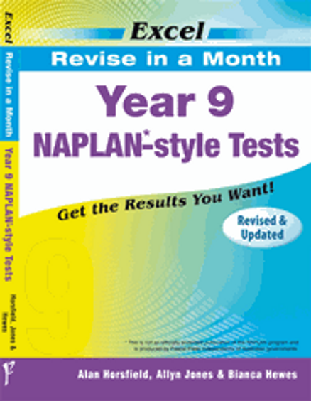 YEAR 9 REVISE IN A MONTH NAPLAN* - STYLE TESTS