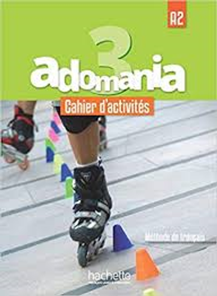 ADOMANIA 3/A2 WORKBOOK & CD & PARCOURS DIGITAL CODE