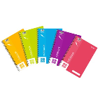 QUILL NOTEBOOK 70GSM A4 120 PAGES ASSORTED COLOURS
