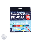 24 COLOURFUN WATER SOLUBLE PENCILS