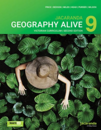 JACARANDA GEOGRAPHY ALIVE 9 VICTORIAN CURRICULUM LEARNON & PRINT 2E