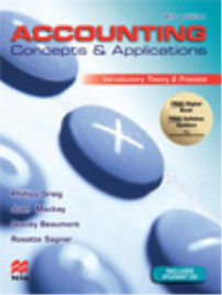 ACCOUNTING CONCEPTS & APPLICATIONS