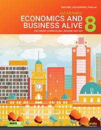 JACARANDA ECONOMICS & BUSINESS ALIVE 8 VICTORIAN CURRICULUM LEARNON EBOOK 2E (eBook only)